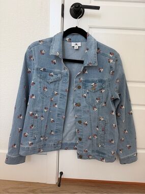 Disney Parks Minnie Mousw Denim Jacket women's small